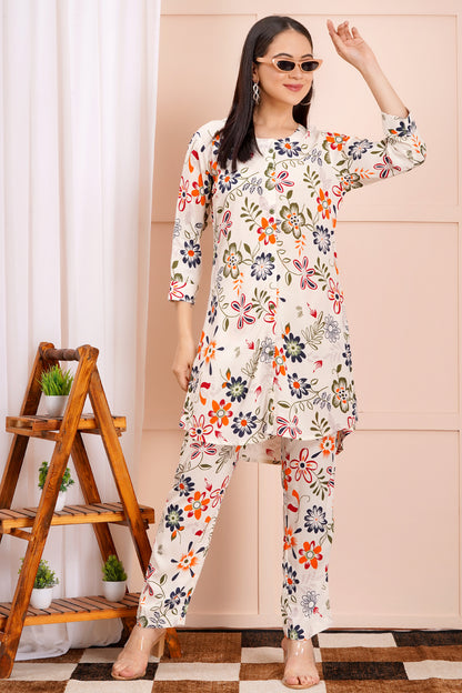 Autumn Bloom Long Co-ord Set