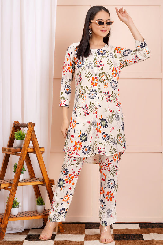 Autumn Bloom Long Co-ord Set