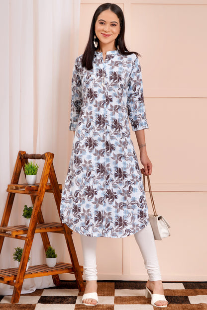 Breezy Bloom Printed Kurti