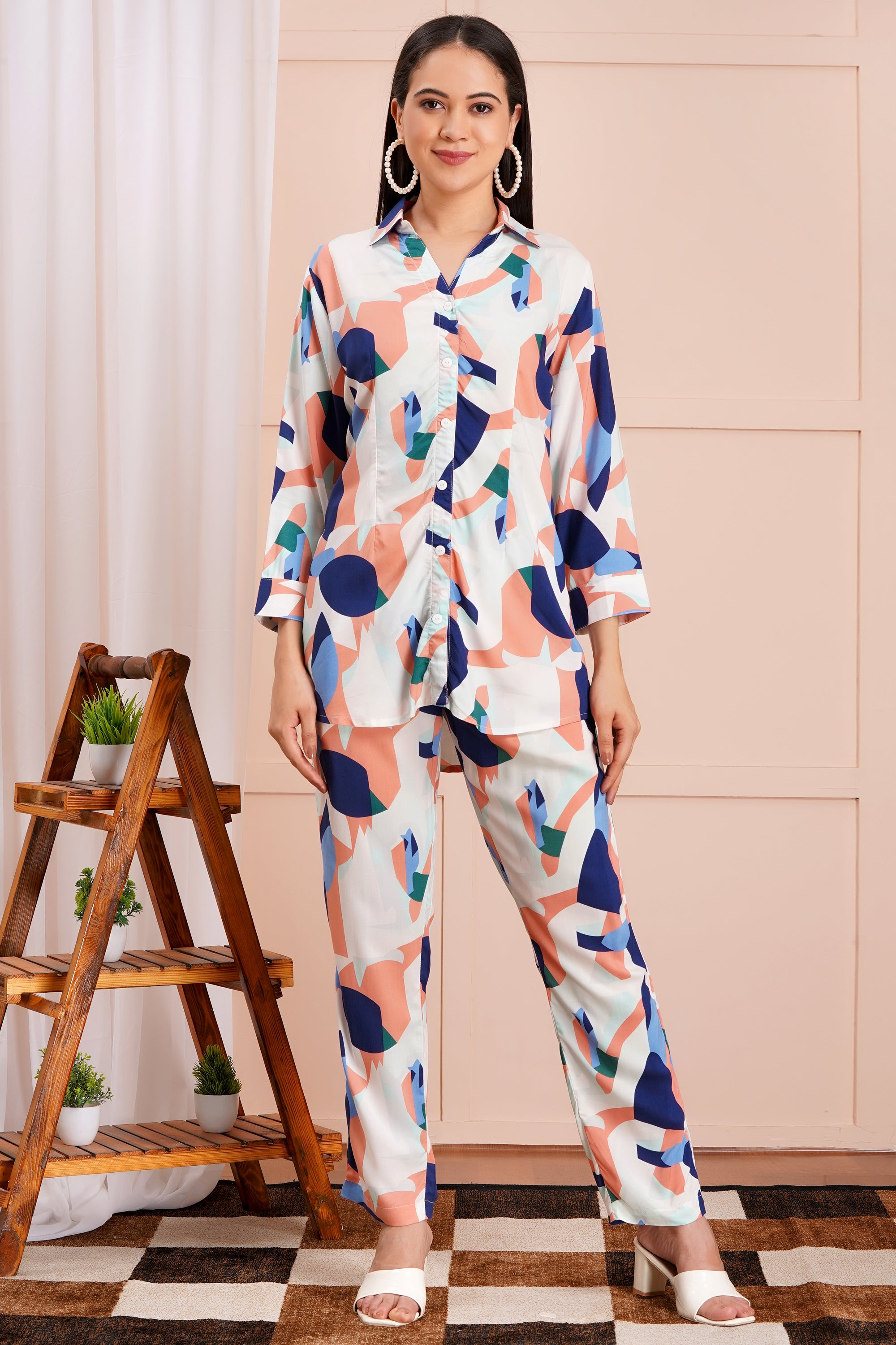 Abstract Print Co-ord Set