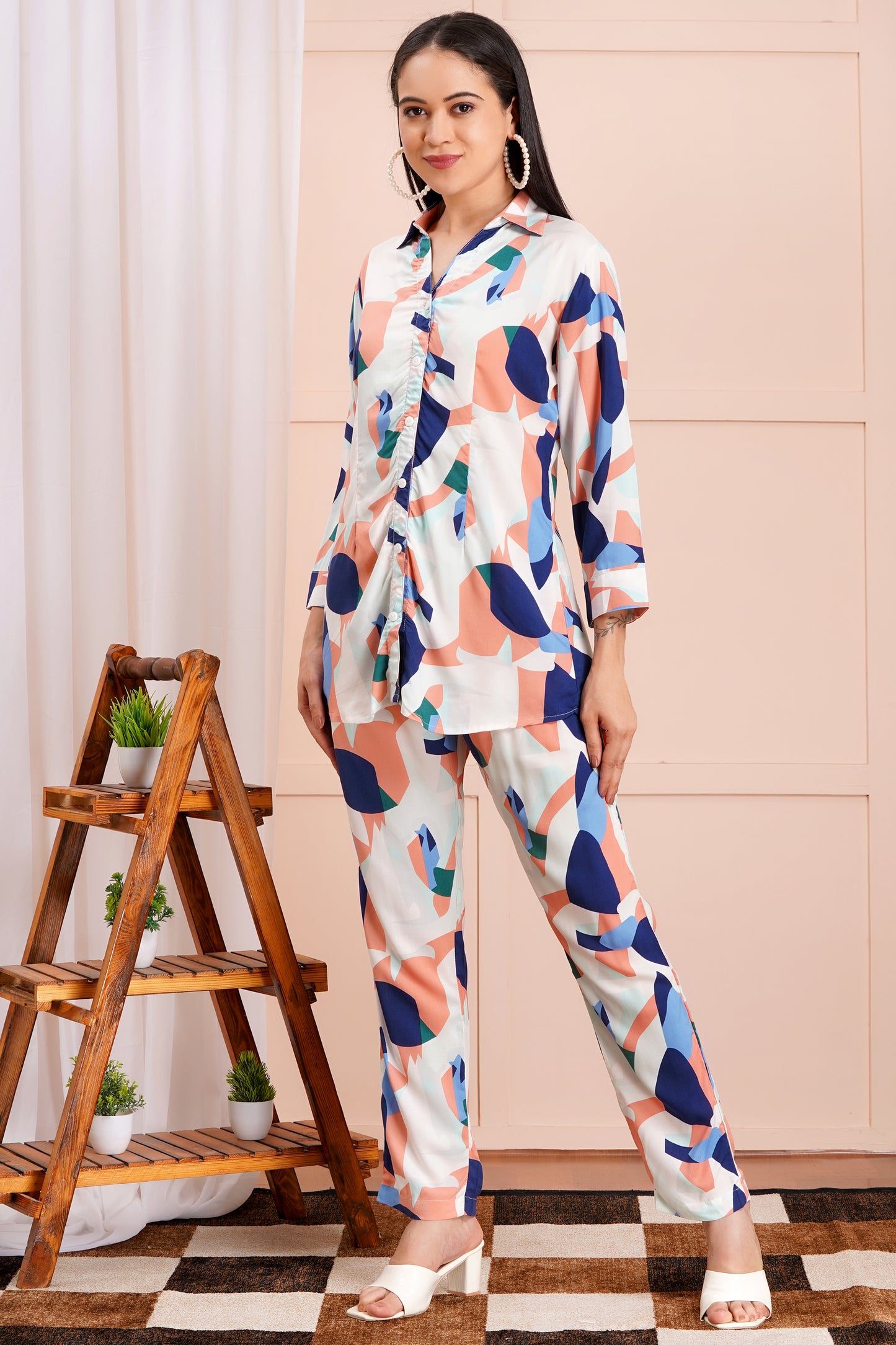 Abstract Print Co-ord Set