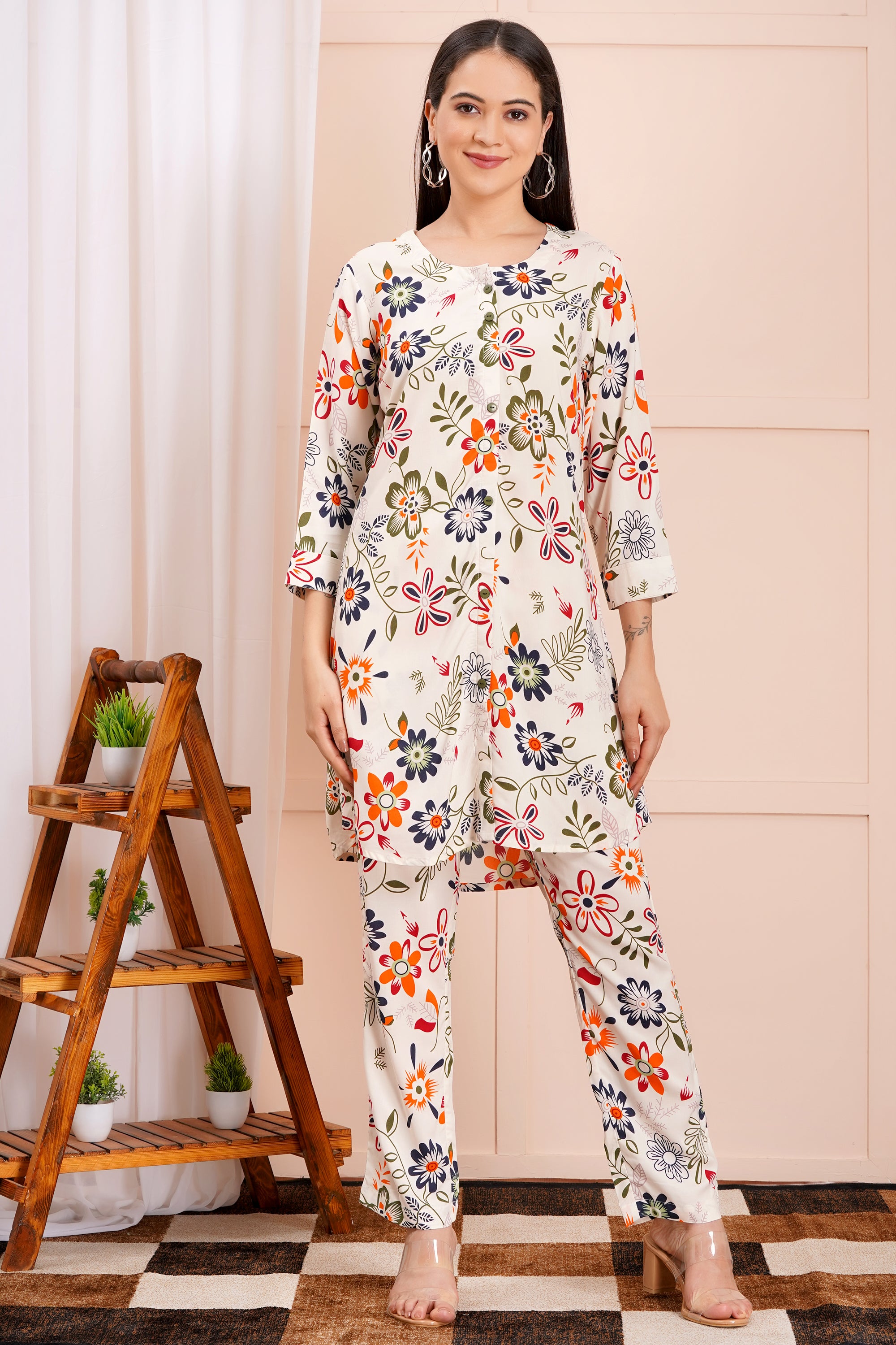 Autumn Bloom Long Co-ord Set