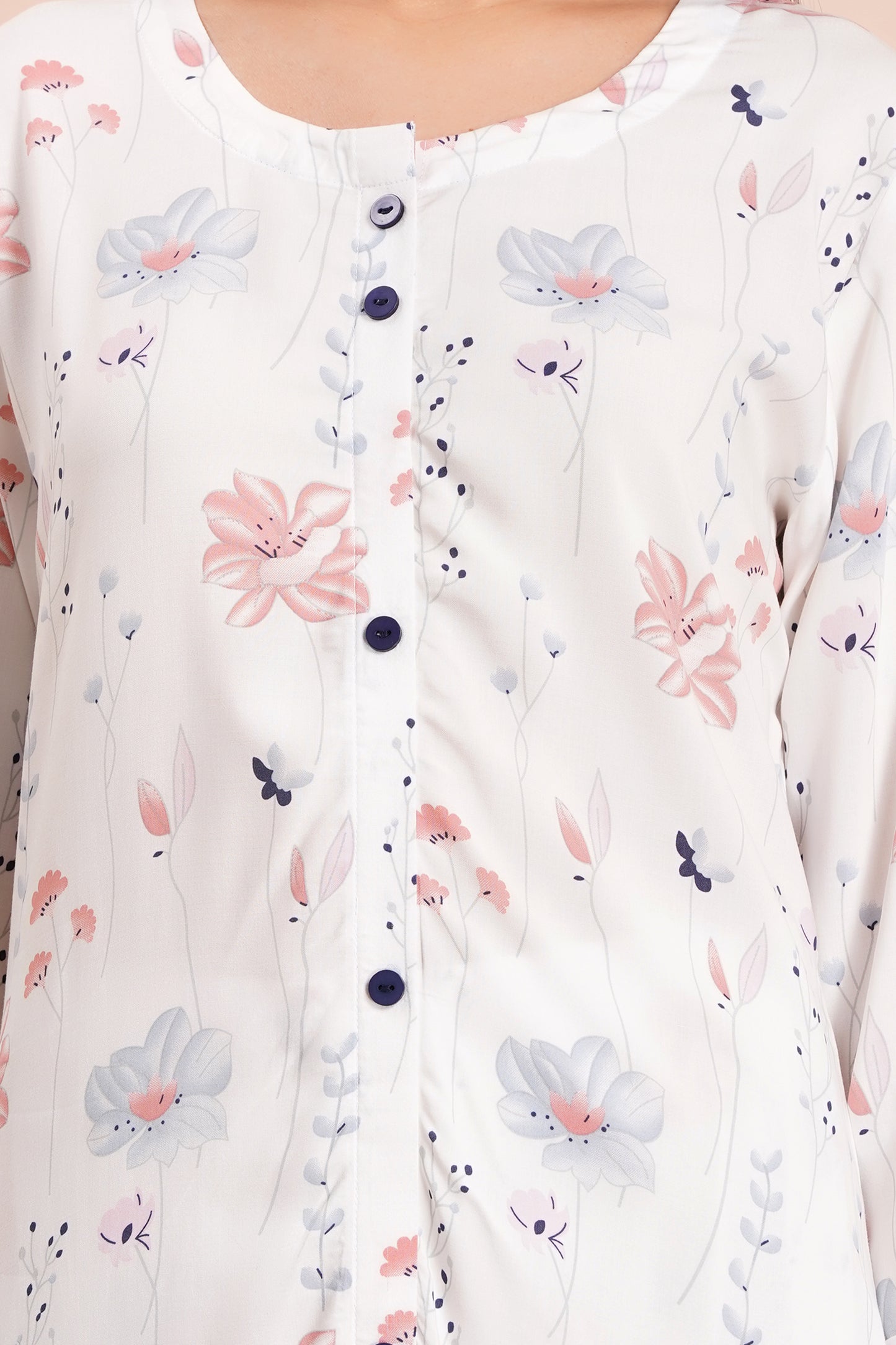 Whimsical Bloom Long Co-ord Set