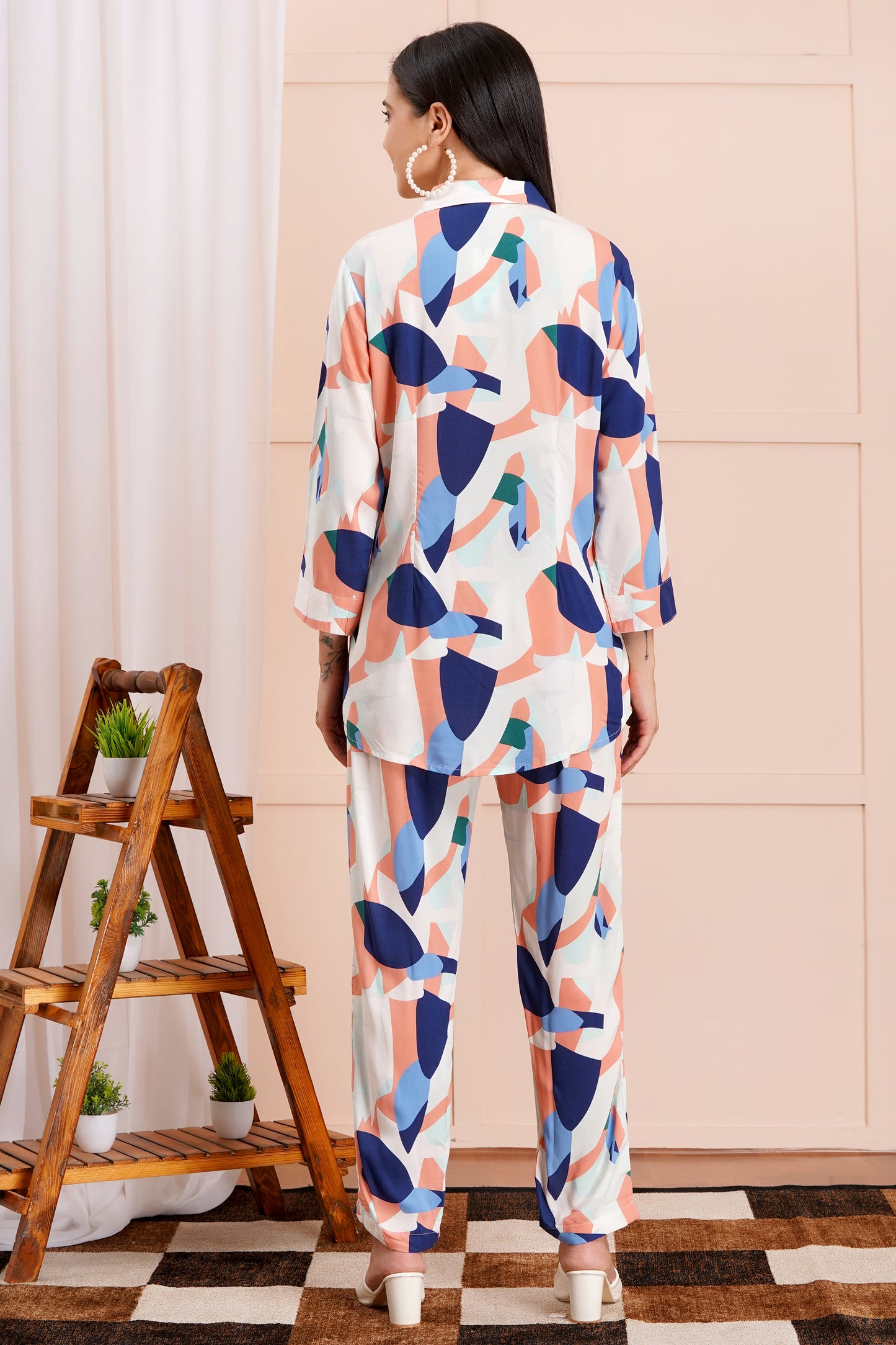Abstract Print Co-ord Set