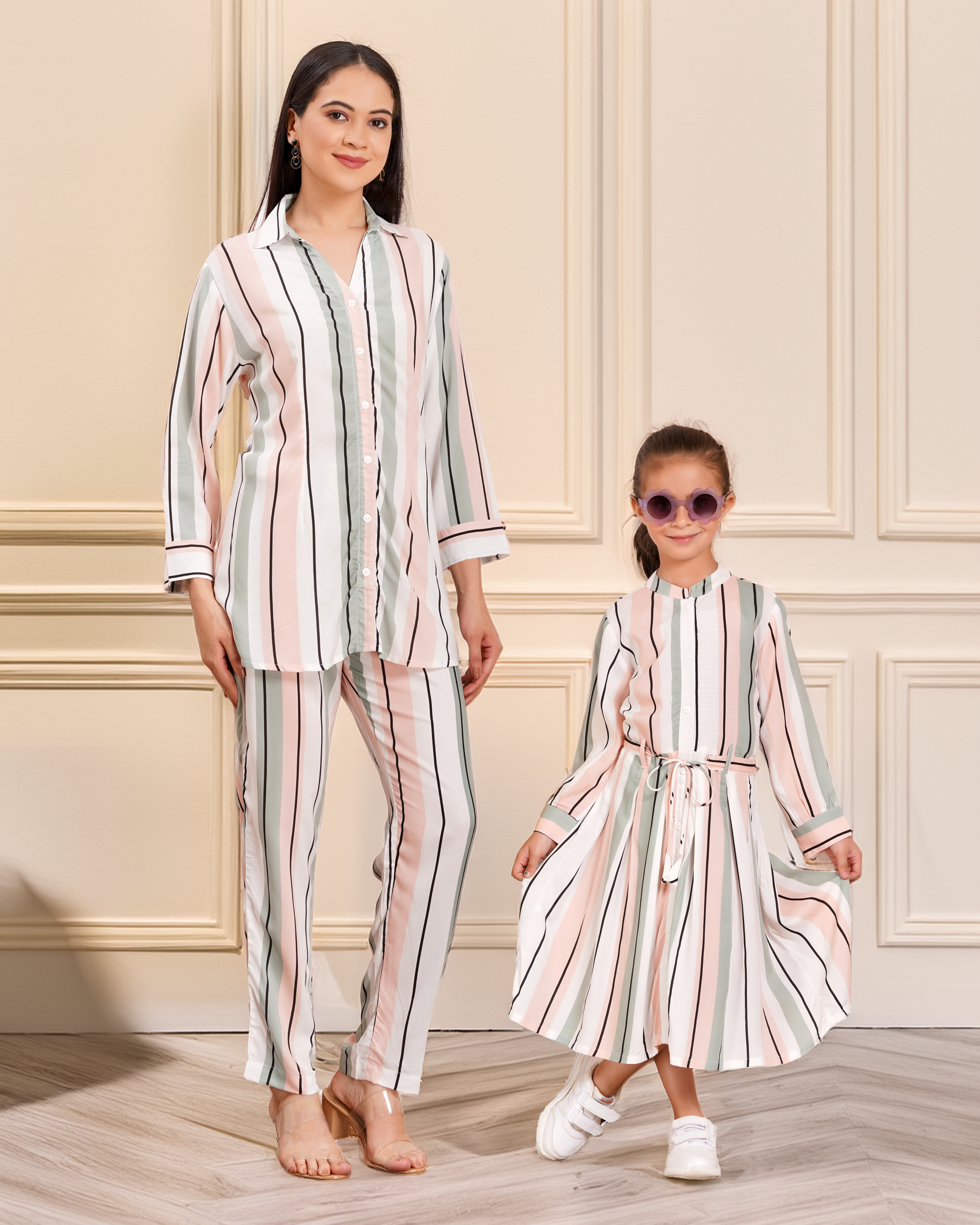 Pastel Pinstripe Combo