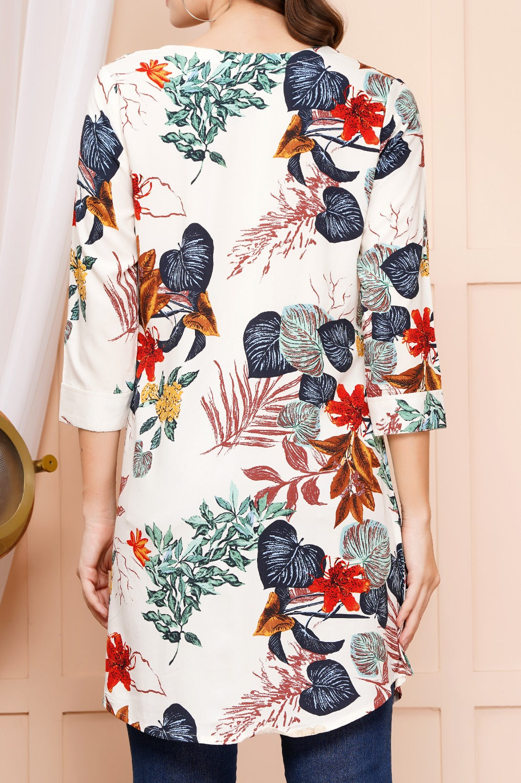Botanical Bliss Short Kurti