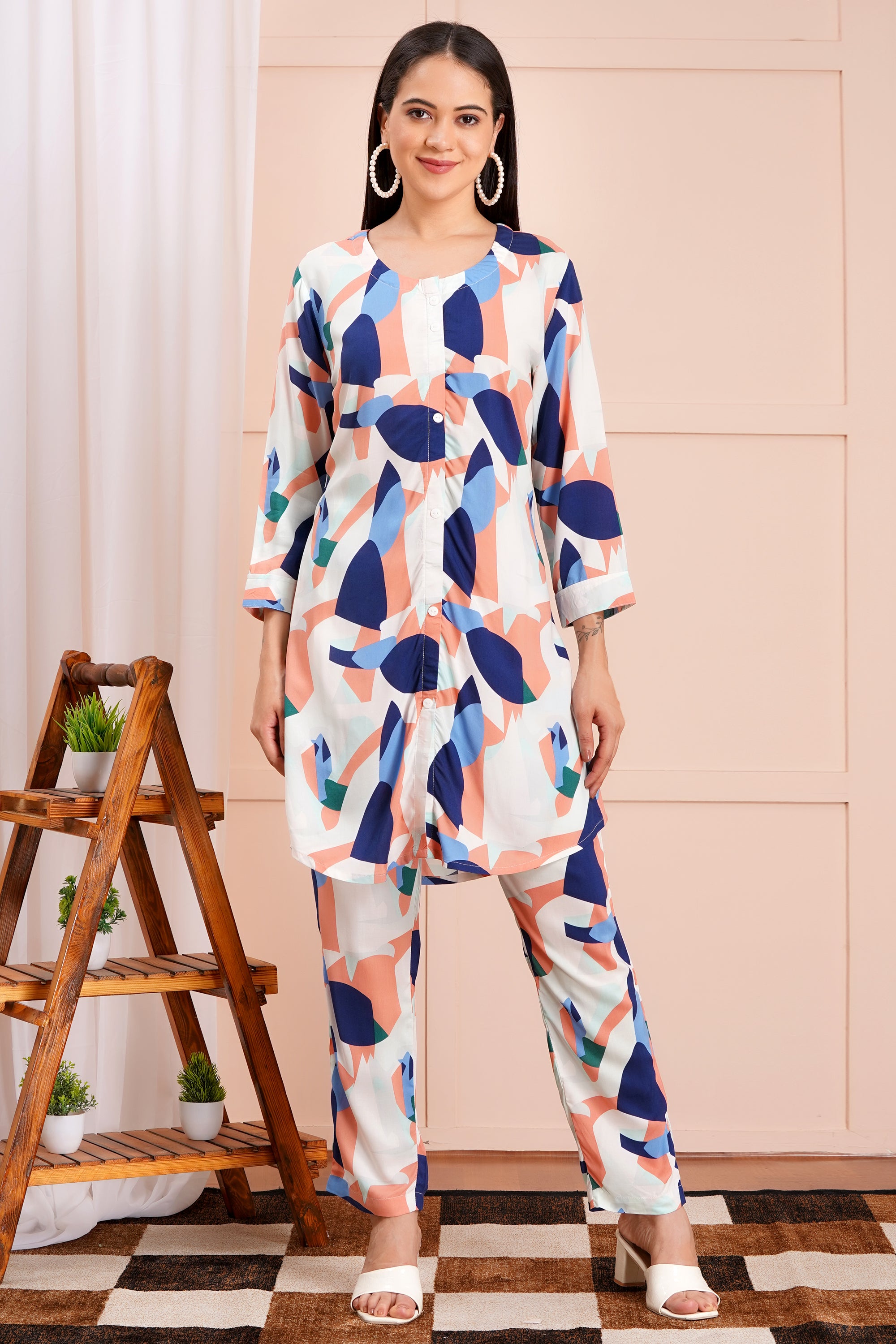 Abstract Print Combo