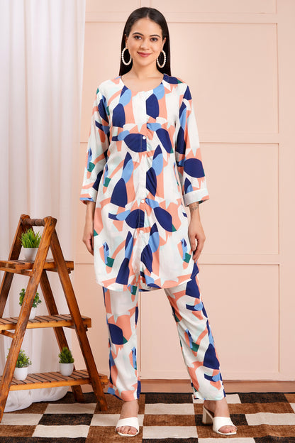 Abstract Print Combo